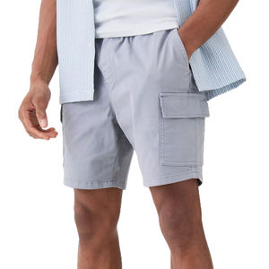 Pantalones cortos Cargo para hombre de alta calidad, precio barato al por mayor, hechos a medida, multibolsillos, ropa de calle, patrón sólido, Etiqueta Privada, 2024 - Product Image 1