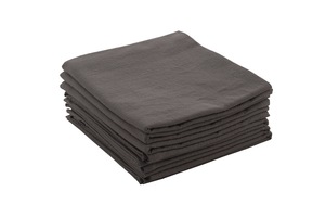 100% Cotton Quick-Dry Flour Sack Kitchen <b>Towels</b> Woven Plain Square Style Customisable <b>Stitching</b> Disposable for Home Cleaning - Product Image 4