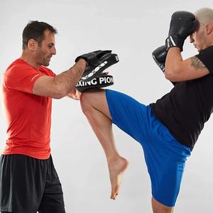 Almohadillas y mitones de enfoque de cuero de vaca superventas, nuevo último estilo para artes marciales y guantes de boxeo - Product Image 2