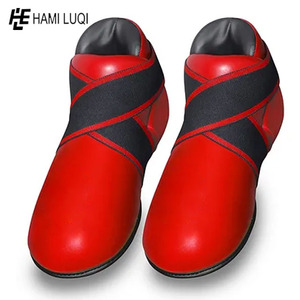 Bán buôn tùy chỉnh Karate Giày Muay Thái sparring đào tạo Kick Giày đấm bốc - Product Image 6