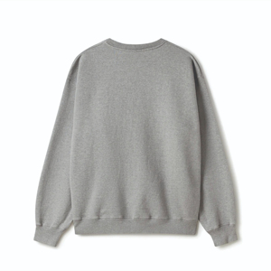 Top Qualité OEM Vierge Hommes Sweat À Manches Longues Logo Personnalisé Imprimé Surdimensionné Ras Du Cou Pull Sweats Polaire Tissu - Product Image 2