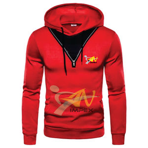 Sweat à capuche pour homme de haute qualité avec logo personnalisé, impression numérique d'hiver, matériau personnalisé et ajustement flexible - Product Image 3