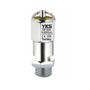 1/8 0.1 Bar CE Certified <b>Sealed</b> Chrome Plated Brass Safety Valve - Product Image 1