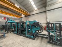 Machine entièrement automatique de fabrication de blocs de béton et de blocs creux Bs-20 |   Ligne de production de briques avec système hydraulique