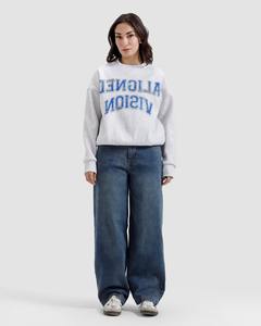 2025 <b>Top</b> Trending Wholesale Custom 320 Gsm 100% Cotton Embroidery Boxy Pullover <b>Ladies</b> Sweatshirt High Quality for Women's - Product Image 4