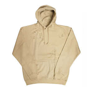 Streetwear surdimensionné pour homme, pull en molleton de coton vieilli, sweat à capuche lourd - Product Image 2