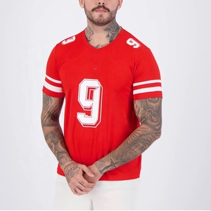Camisetas de fútbol americano 2025, ropa deportiva de poliéster hecha a medida, camisetas de fútbol americano al por mayor, OEM personalizado - Product Image 3