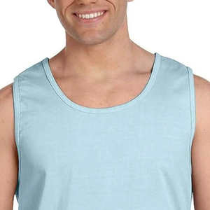 Más Popular Nueva llegada de alta calidad de talla grande Casual sin mangas Fitness Deportes Custom Gym Tank Tops - Product Image 5