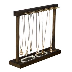Présentoir à bijoux en bois moderne et écologique, artisanat fait main, prix direct usine - Product Image 1