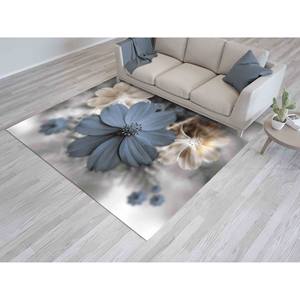 Tapis floral : design moderne aux motifs végétaux, tapis d'appoint botanique, tapis en chenille - Product Image 5