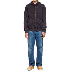 OEM marca de diseñador Streetwear Heavy Washed Hoodie Ácido Wash Oversized Fleece Hoodie Vintage French Terry Custom Men's Hoodies - Product Image 4