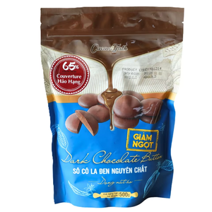Proveedor Mayorista de Exportación, Envío Rápido, OEM/ODM, HALAL, Excelente Calidad, Botones de Chocolate Negro Real, 65% Cacao, para Uso en Panadería - Product Image 1