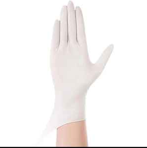 Gants chirurgicaux stériles Falinx, qualité professionnelle, certifiés CE, classe I, durée de conservation de 3 ans, latex, poignet perlé, surface texturée - Product Image 2