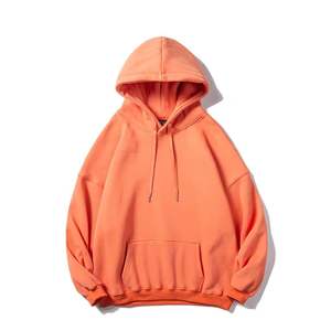 Usine en gros pas cher sweat uni impression personnalisée épais blanc uni USA taille sweat à capuche hommes broderie avec sérigraphie - Product Image 5