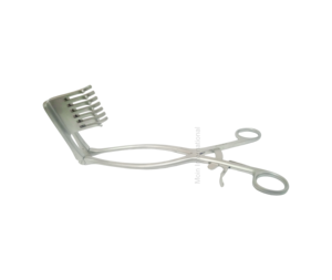 Retractor Manual de acero inoxidable de alta calidad Adson Beckman, autorretención, puntas romas, instrumento reutilizable de cirugía General - Product Image 4