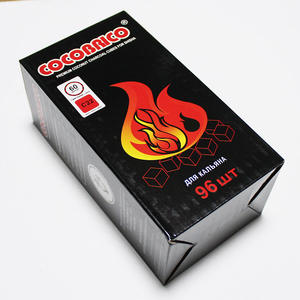 100% pur naturel narguilé Shisha Coco charbon de bois d'Indonésie noix de coco coquille charbon de bois Briquette frêne blanc narguilé charbon de bois - Product Image 2