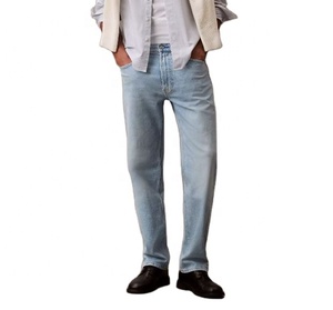 กางเกงยีนส์ลำลองผู้ชายแบบใหม่สั่งทำขายส่ง มีซิป ใส่ได้ทั้งฤดูหนาว ฤดูใบไม้ร่วง ฤดูร้อน มีหลายขนาดและหลายสี - Product Image 1