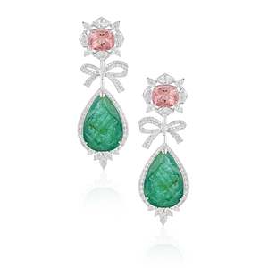 Boucles d'oreilles en diamant Royal Mischief - Product Image 1