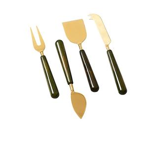 Cuchillos de Queso de Acero Inoxidable para Cortar Queso, Nuevo Diseño, Esparcidor de Mantequilla Metálico, Cuchillos de Metal con Aspecto Moderno, Nuevos Cubiertos - Product Image 4