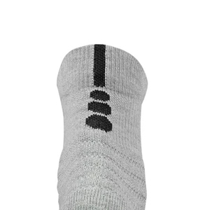 Chaussettes de compression antidérapantes en polyester pour hommes Chaussettes de sport avec logo imprimé personnalisé Chaussettes de course à pied Chaussettes de baseball - Product Image 5