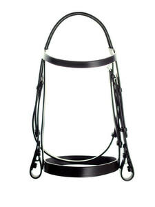 Bride en cuir anglais classique-1 1/4 "Muserolle Premium Leather Horse English Bridle Suppliers Horse Equipment Horse - Product Image 2