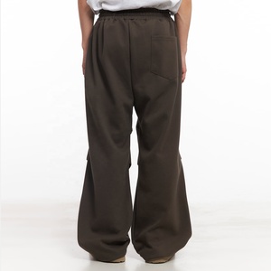 Vêtement de sport d'extérieur pour homme, coupe évasée, coupe-vent décontracté, 100% coton, imperméable, personnalisable, avec poches taille haute, haute qualité, vente en gros, 2026 - Product Image 4