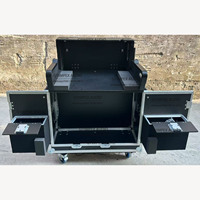 Mallettes de mixage audio pour consoles de mixage équipement sonore mixeur Console avec compartiment niche et roulettes