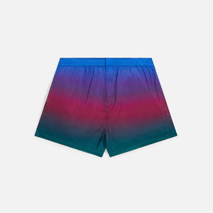 Logo personnalisé Léger Hommes Imprimé Polyester Survêtement Nylon Coupe-Vent Zip Up Shorts Ensemble - Product Image 5