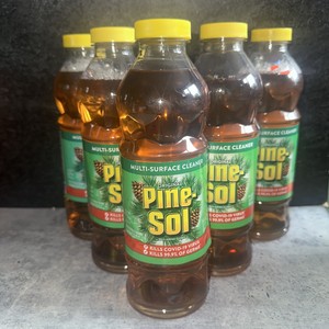 Pine-Sol Original 48 Fl Oz Lemon Fragrance Spray Multi-<b>Surface</b> <b>Cleaner</b> Liquid Shape with 5%-15% Active Ingredients - Product Image 1