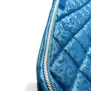 New Breathable Dressage Horse <b>Saddle</b> <b>Pads</b> with Polycotton Lining All-Purpose Numnah or Blanket Foam Padded - Product Image 2