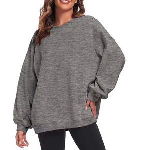 Sudaderas de Cuello Redondo para Hombre, Venta Caliente, Invierno, Ajuste Cómodo, Transpirable, Ecológico, Felpa, Logotipo Personalizado, Ropa Urbana 2026 - Product Image 4