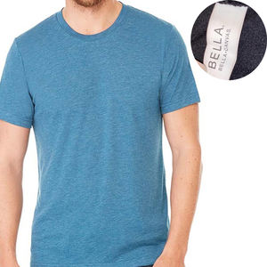 Bella Canvas 3413 Bella + Canvas Unisex Tri-blend Camisetas de manga corta Ropa deportiva Activewear Fabricante Tri-blend T Shirt - Product Image 4