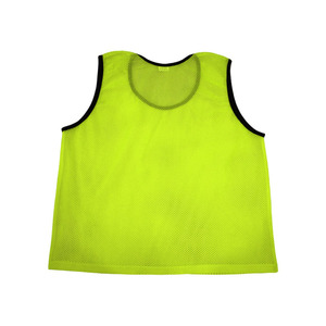 Bavoirs d'entraînement en gros avec cou noir os Football Scrimmages Sports Mesh Pennies Gilets d'entraînement Football Vest Soccer Number Bib - Product Image 4