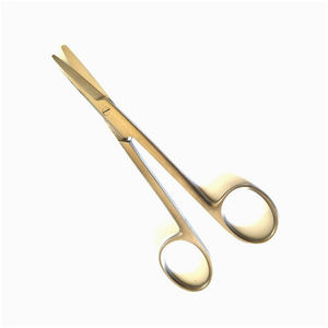 Tijeras Metzenbaum de medio oro de grado quirúrgico, hoja recta, tijera Metzenbaum quirúrgica de acero alemán - Product Image 4