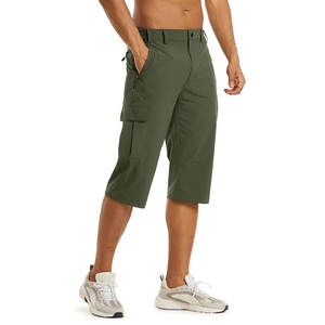 กางเกงขาสั้นผ้าคอตตอนสำหรับผู้ชายกางเกงขาสั้นใส่ในฤดูร้อนเป็นมิตรกับสิ่งแวดล้อมดีไซน์เรียบสไตล์สตรีท - Product Image 3