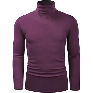 Pull en polyester décontracté pour hommes, col montant, fermeture éclair, couleur, logo personnalisé - Product Image 6