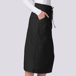New Design Custom Made OEM Women's Nurse Scrub <b>Skirts</b> with 100% Cotton Material Breathable <b>Straight</b> Design Customized Colors - Product Image 2