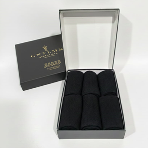 Calcetines de vestir cómodos de fibra de bambú premium con puño cómodo, se pueden fabricar con su logotipo personalizado como OEM, hechos en Europa. - Product Image 4