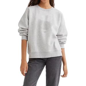 Sudadera de punto oversize para mujer con cuello redondo, diseño cruzado brillante, personalizada, a la moda, holgada, informal, para uso diario, superventas de otoño-invierno 2026 - Product Image 1