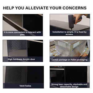 Enclos pour <span class=keywords><strong>reptiles</strong></span> en PVC solide écologique de 120 gallons, isolé, léger, alternative au verre, livraison rapide, réservoir pour <span class=keywords><strong>reptiles</strong></span> - Product Image 6