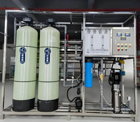 Système de dessalement par osmose inverse (RO) à membrane FRP 2000 LPH pour usine, équipement de traitement d'eau saumâtre pour production d'eau pure