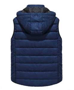 OEM personalizado Manufectuer diseño chaqueta invierno Puffer chaquetas sin mangas para hombres al aire libre casual - Product Image 2