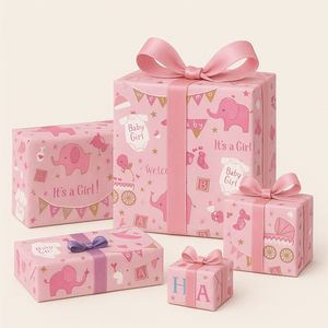 Bán Buôn Sang Trọng Giáng Sinh Couche Giấy Biểu Tượng Tùy Chỉnh In Năm Mới Quà Tặng Bao Bì Hot Bán Cao-<span class=keywords><strong>End</strong></span> Giấy Gói Cho Quà Tặng - Product Image 4