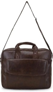 กระเป๋าแมสเซ็นเจอร์หนังพรีเมี่ยม, กระเป๋าทำงานหนังวินเทจทำมือสไตล์ลำลองและใส่เอกสาร - Product Image 2