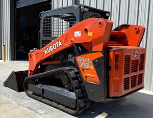 Доступный скользящий Руллер Kubota SVL75-2 компактный гусеничный погрузчик, дизельный двигатель мощностью 74 л.с., открытые капы, вспомогательный Рысь со стандартным потоком