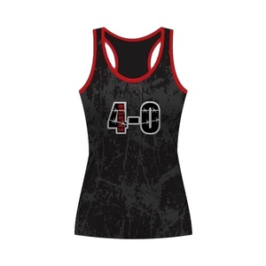 Kit de camiseta Racerback de softbol para mujer de alta calidad, ropa de softbol y fútbol con uniforme de equipo personalizado y logotipo impreso - Product Image 3