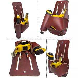 Premium Quality Men's Cowhide Leather <b>Tool</b> <b>Belt</b> Kit Steel Buckle Custom Size OEM Wholesale Comfortable <b>Tool</b> Bags for Workers - Product Image 2