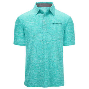 Nouvelle arrivée de polos grande taille au design unique pour hommes polos à séchage rapide pour hommes - Product Image 1