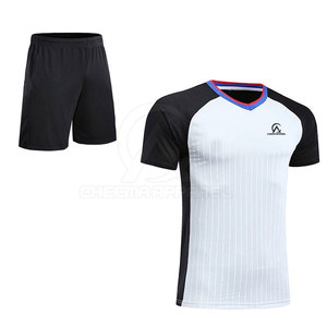 Ensemble de vêtements de sport actifs, uniforme de volley-ball unisexe, tissu doux et léger pour les entraînements et les matchs d'équipe - Product Image 2