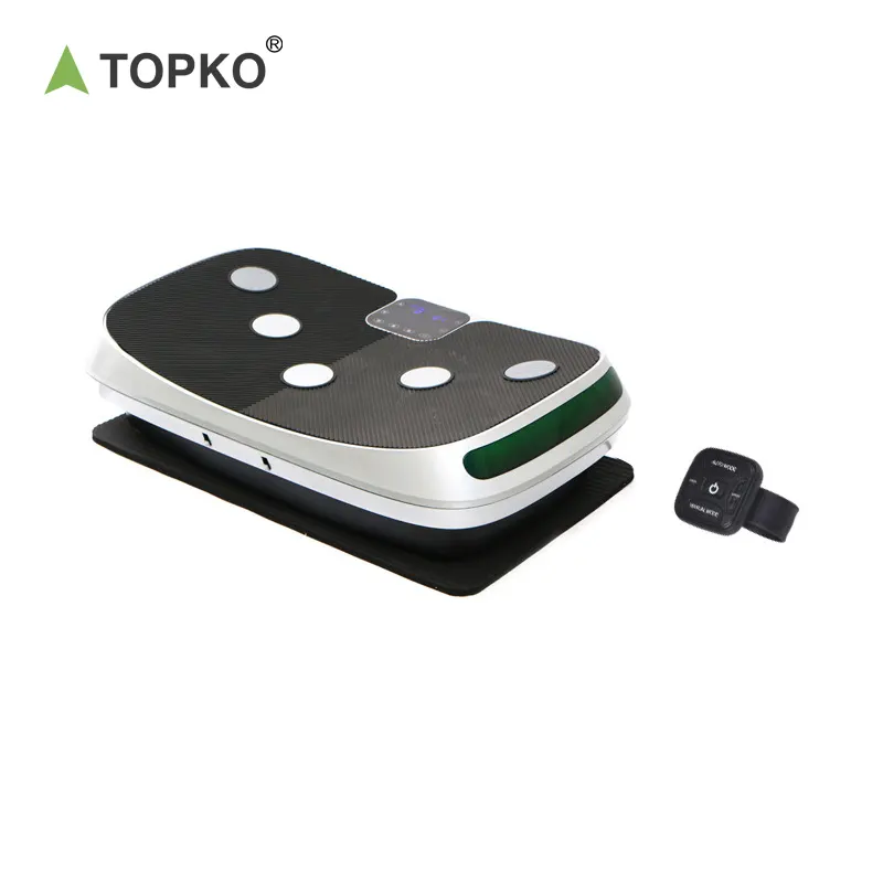 TOPKO振動プレートエクササイズマシン全身振動プレート脂肪燃焼エクササイズ機器振動プラットフォームマシン